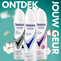 Rexona Deodorant Spray Advanced Protection Cotton Dry 150 ml