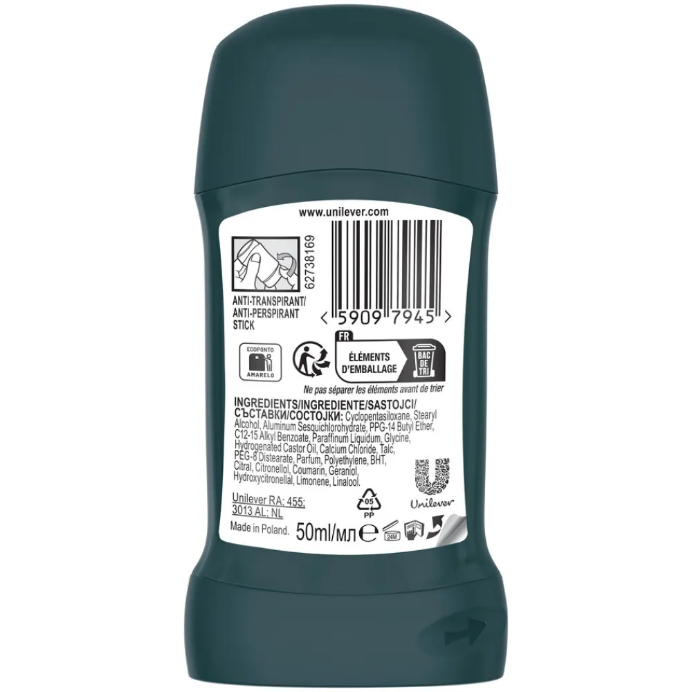 Rexona Men Deodorant Stick Advanced Protection Cobalt Dry 50 ml