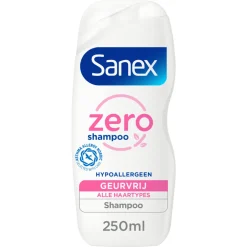Sanex Shampoo Zero% Sensitive 250 ml