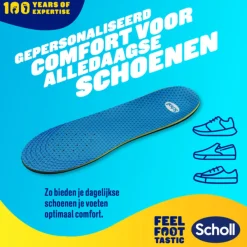 Scholl GelActiv Inlegzolen Casual Large Maat 41-46.5 1 paar
