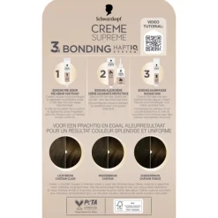 Schwarzkopf Creme Supreme Haarkleuring 5-0 1 set