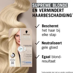 Schwarzkopf Creme Supreme Haarkleuring L1++ 1 set