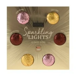 Sence Sparkling Lights Bruisballen Geschenkset 2x Roos + 2x Citroen + 2x Kersen 1 set