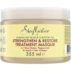 Shea Moisture Jamaican Black Castor Oil Strenghten & Restore Treatement Masker 355 ml