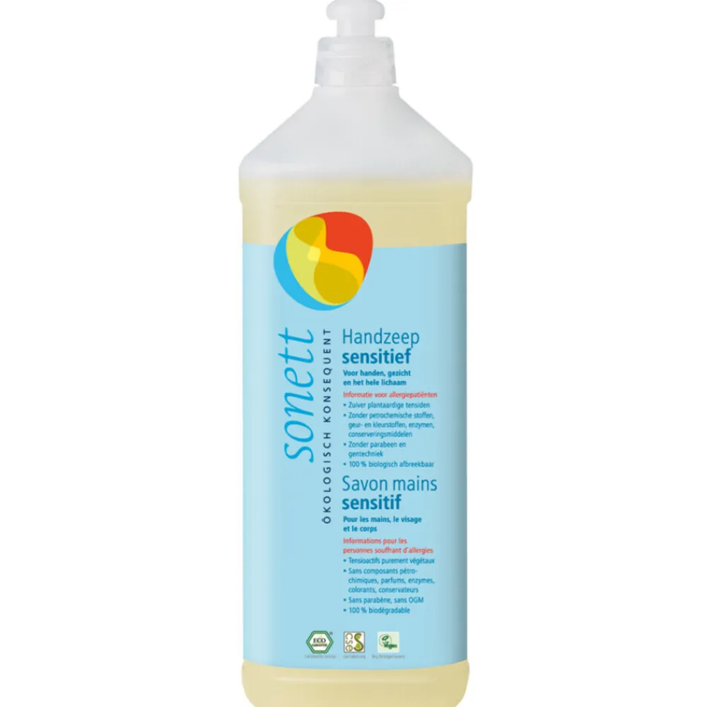 Sonett Vloeibare Handzeep Neutraal 1000 ml