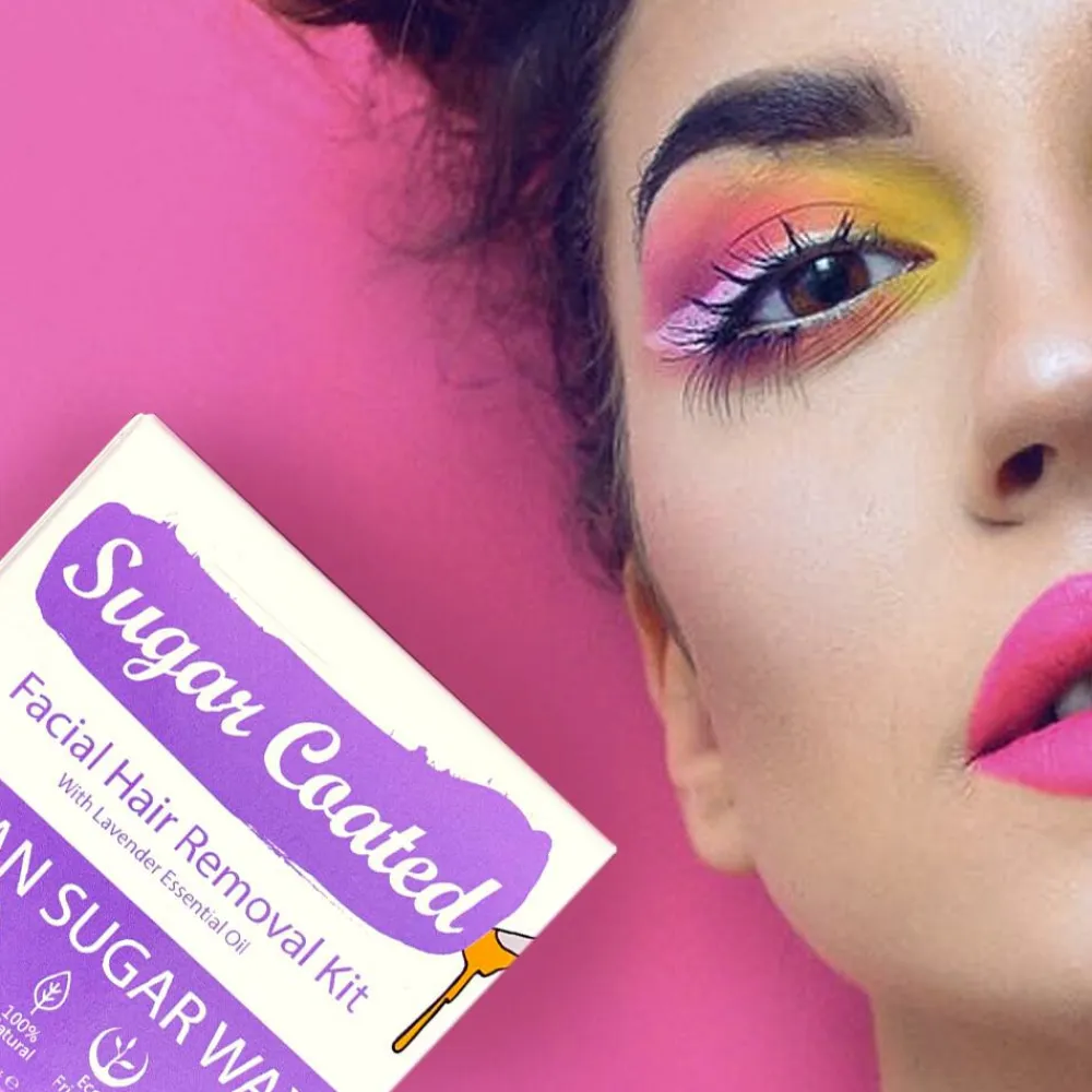 Heren Sugar Coated Vegan Suikerwax Gezichtshaar 200 gr