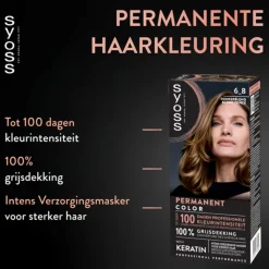 Syoss Baseline Haarverf 6-8 Donkerblond