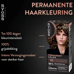 Syoss Baseline Haarverf 5-8 Hazelnootbruin