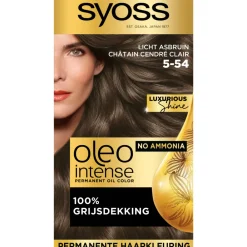 Syoss Oleo Intense Haarverf 5-54 Licht Asbruin