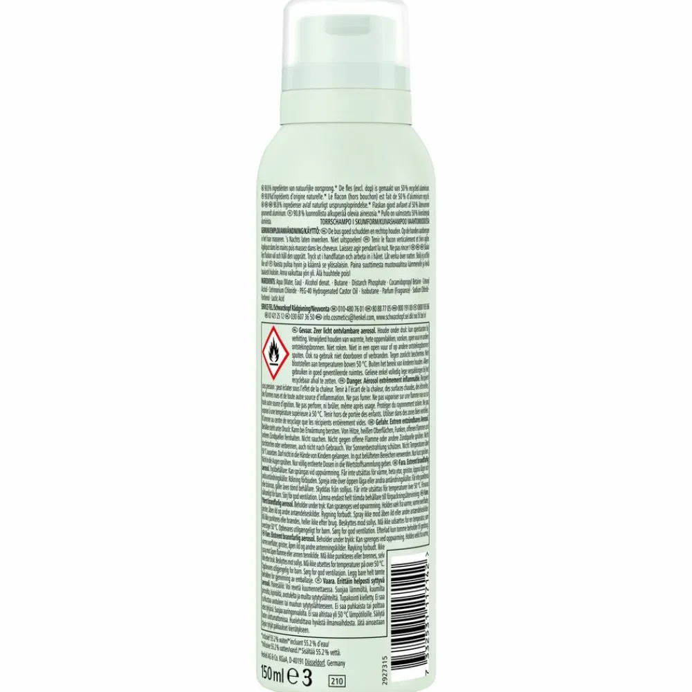 Taft Droogshampoo Overnight Fresh Wonders 150 ml