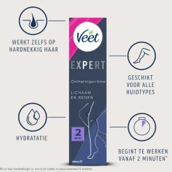 Heren Veet Expert Ontharingscrème Benen 200 ml