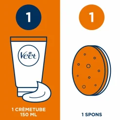 Heren Veet For Men Ontharingscrème In-Shower Gevoelige Huid 150 ml