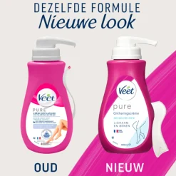 Heren Veet Ontharingscrème Pure Gevoelige Huid 400 ml