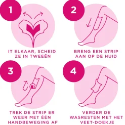 Heren Veet Ontharingsstrips Bikinilijn Pure Gevoelige Huid 16 stuks