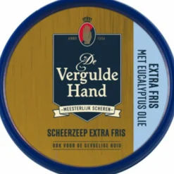 Heren Vergulde Hand Scheerzeeptablet Extra Fris 75 gr