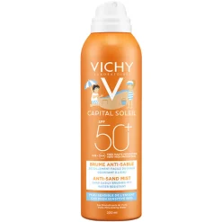 Vichy Capital Soleil Anti-Zand Mist Spray Voor Kinderen SPF 50+ 200 ml