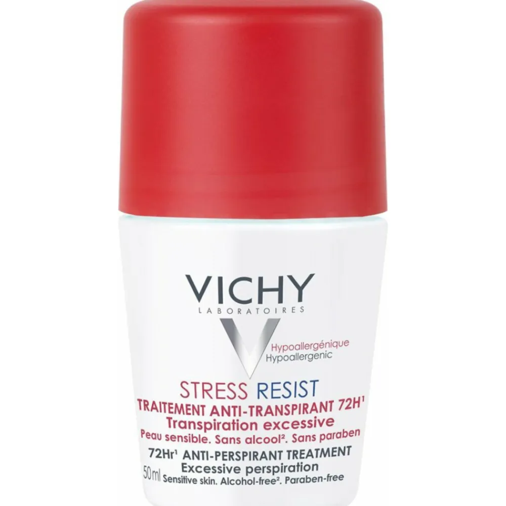 Vichy 72Hr Overmatige Transpiratie Stress Resist Deodorant Roller 50 ml