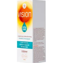 Vision Zonnebrand Crème Sensitive Expert SPF30 185 ml