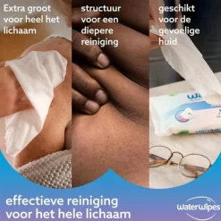 WaterWipes Volwassen Doekjes Sensitive 6x30 = 180 stuks