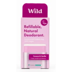 Wild Deodorant Natural Coconut & Vanilla 40 gr