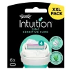 Heren Wilkinson Intuition 2 in 1 Navulmesjes Sensitive Care Valuepack 6 stuks