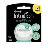 Heren Wilkinson Intuition 2 in 1 Navulmesjes Sensitive Care 4 stuks