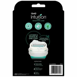 Heren Wilkinson Intuition 2 in 1 Sensitive Care Scheermes XXL Voordeelverpakking 6 stuks