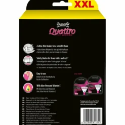 Heren Wilkinson Quattro for Women Scheermes XXL Voordeelverpakking 8 stuks