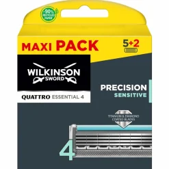 Heren Wilkinson Scheermesjes Quatro Sensitive 7 stuks