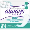 Always 10x Dailies Inlegkruisjes Cotton Protection Normal 38 stuks