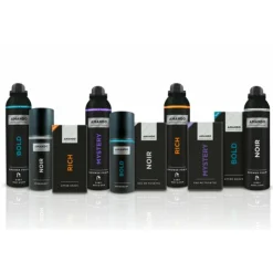 Amando 6x Deodorant Spray Noir 150 ml