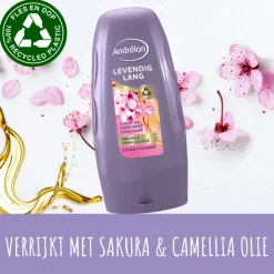Andrélon 6x Conditioner Levendig Lang 250 ml