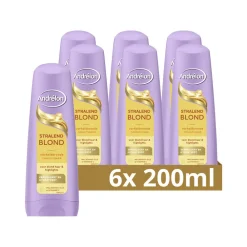 Andrélon 6x Conditioner Stralend Blond 200 ml