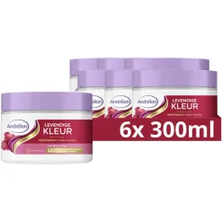 Andrélon 6x Crème Haarmasker Levendige Kleur 300 ml