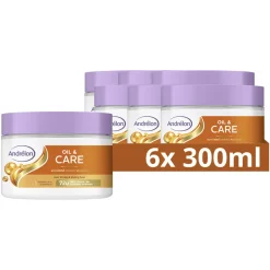 Andrélon 6x Crème Haarmasker Oil & Care 300 ml