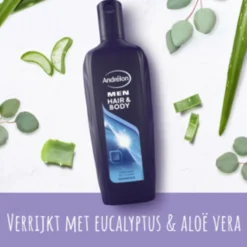 Andrélon 6x Shampoo Hair & Body For Men 300 ml