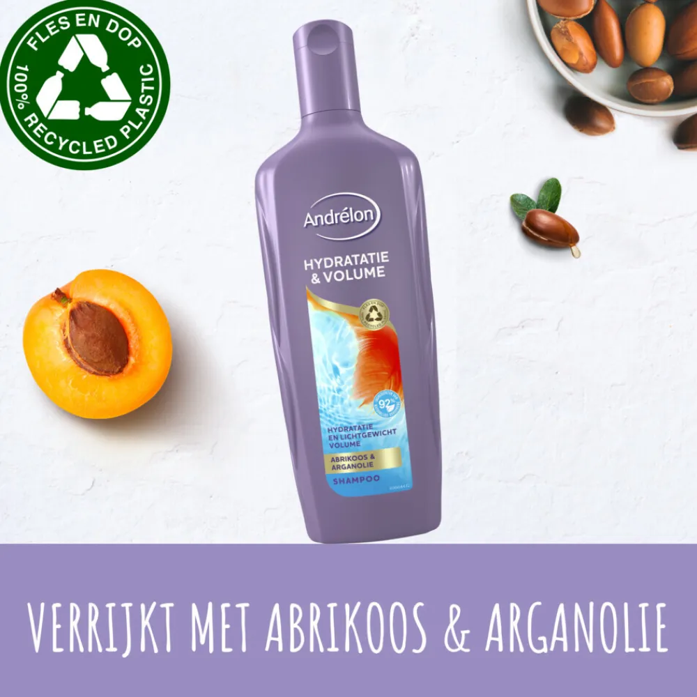 Andrélon 6x Shampoo Hydratatie & Volume 300 ml