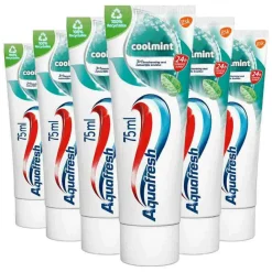 Aquafresh 6x Tandpasta Coolmint 75 ml