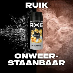 Axe 6x Anti-transpirant Spray Gold 150 ml