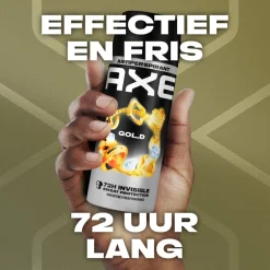 Axe 6x Anti-transpirant Spray Gold 150 ml