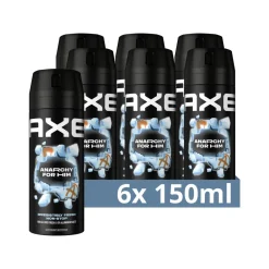 Axe 6x Deodorant Bodyspray Anarchy for Him 150 ml