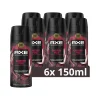 Axe 6x Deodorant Bodyspray Cherry Fizz 150 ml
