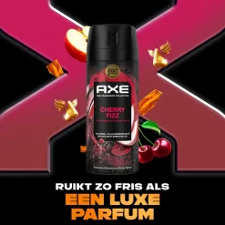 Axe 6x Deodorant Bodyspray Cherry Fizz 150 ml