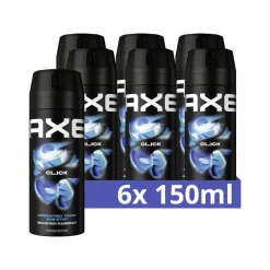 Axe 6x Deodorant Bodyspray Click 150 ml
