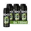 Axe 6x Deodorant Bodyspray Green Mojito + Cedarwood 150 ml