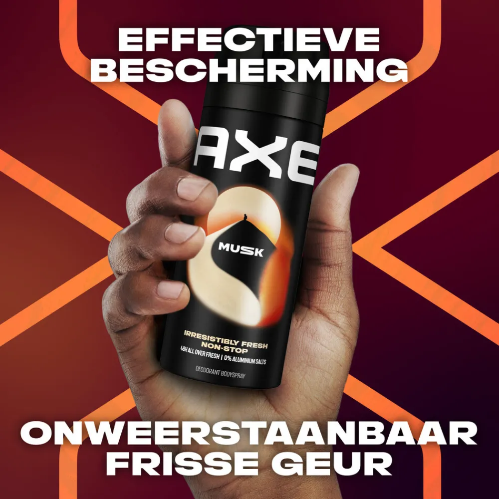 Axe 6x Deodorant Bodyspray Musk 150 ml