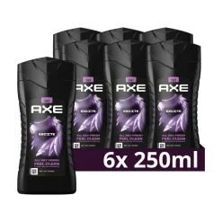 Axe 6x Douchegel Excite 250 ml
