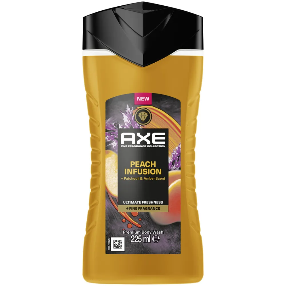 Axe 6x Douchegel Peach Infusion 225 ml