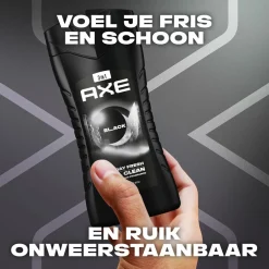 Axe 6x 3-in-1 Douchegel Black 250 ml