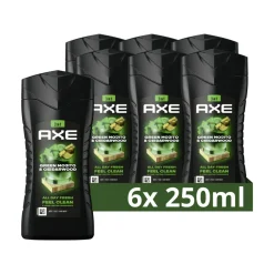 Axe 6x 3-in-1 Douchegel Green Mojito & Cedarwood 250 ml